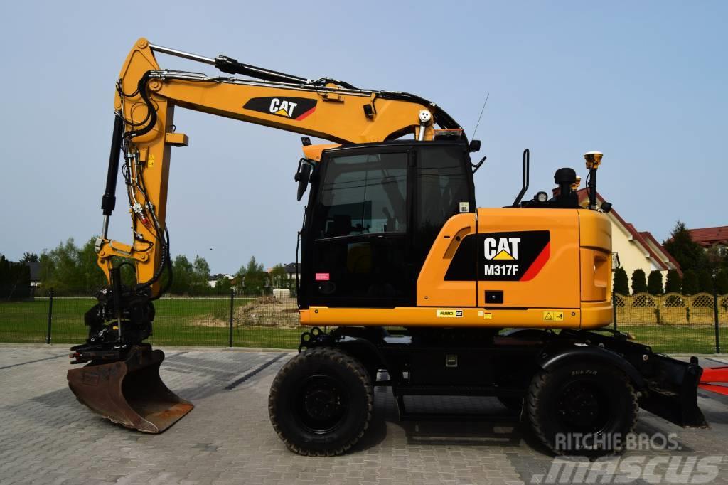 CAT M 317 F M 318 F  COMPACT |2017|rototilt |system 3d Excavadoras de ruedas