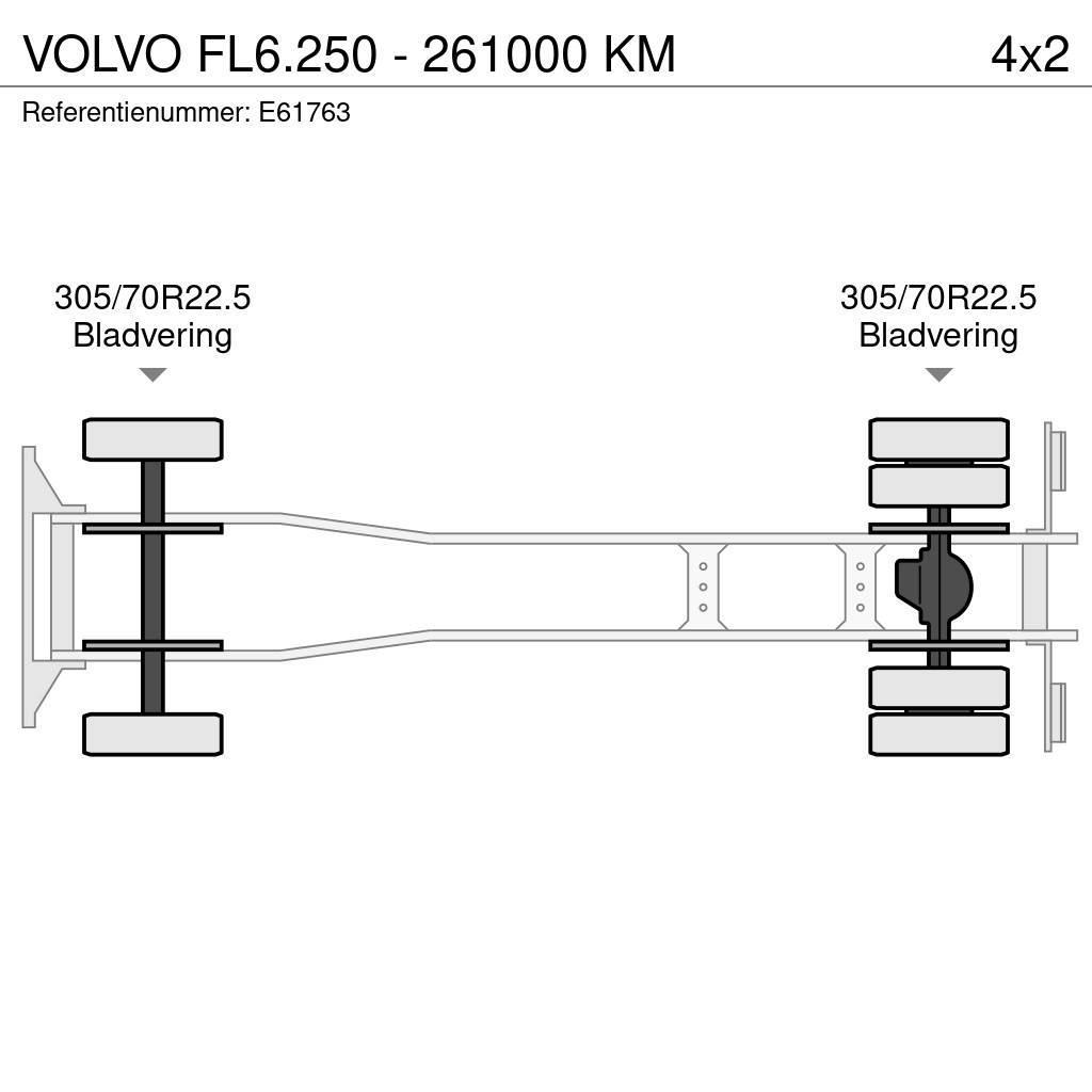 Volvo FL6.250 - 261000 KM Camión con caja abierta