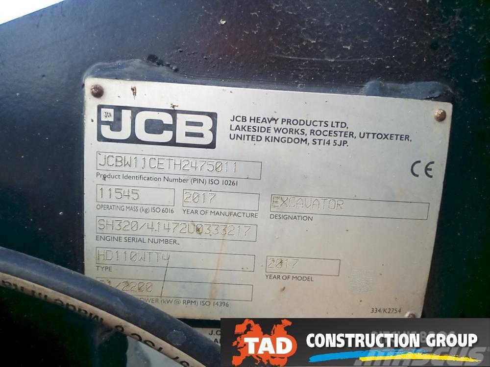 JCB 110 W Hydradig Mini excavadoras < 7t