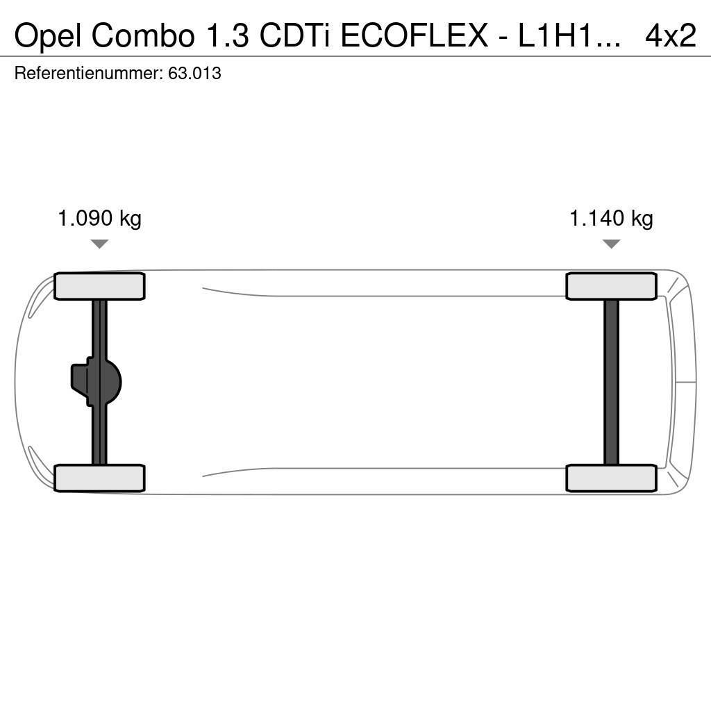Opel Combo 1.3 CDTi ECOFLEX - L1H1 - AC - Cruise - Hook Furgonetas de caja cerrada
