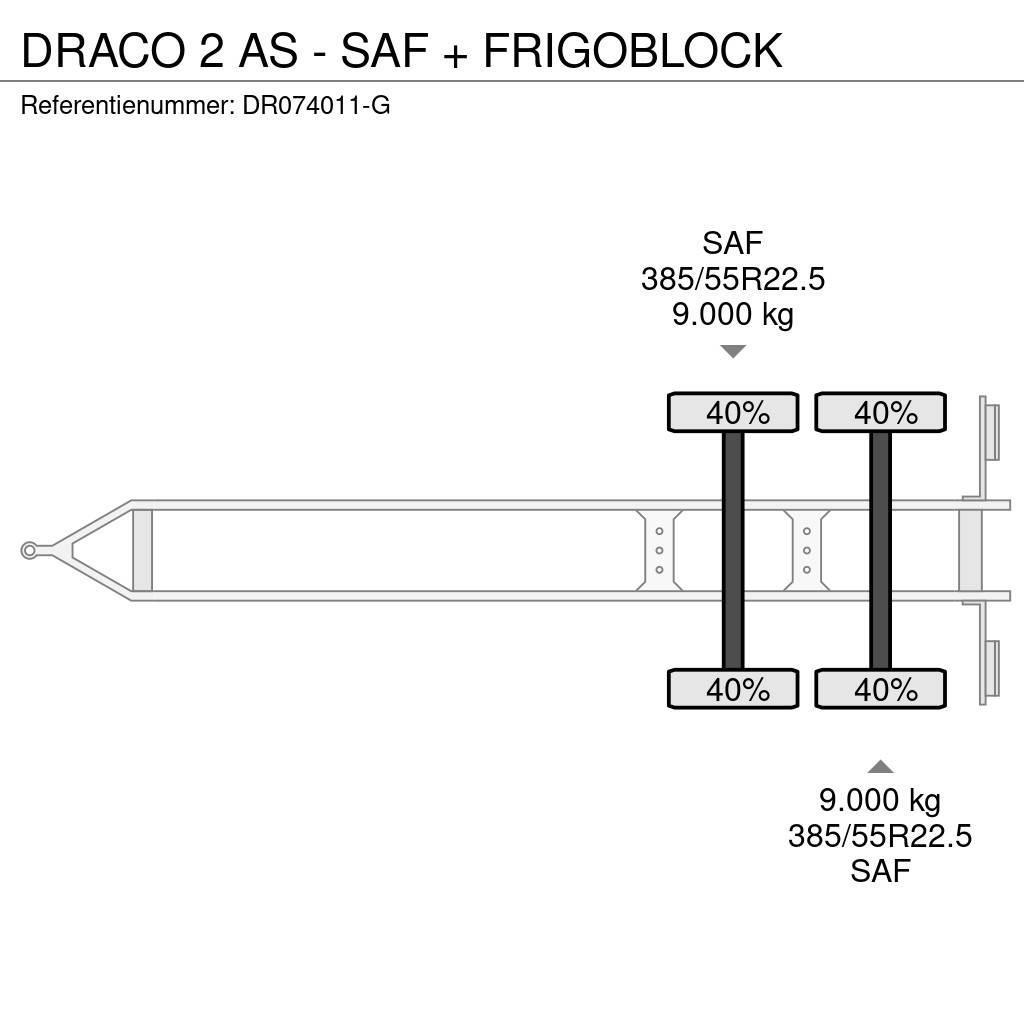 Draco 2 AS - SAF + FRIGOBLOCK Remolques isotermos/frigoríficos