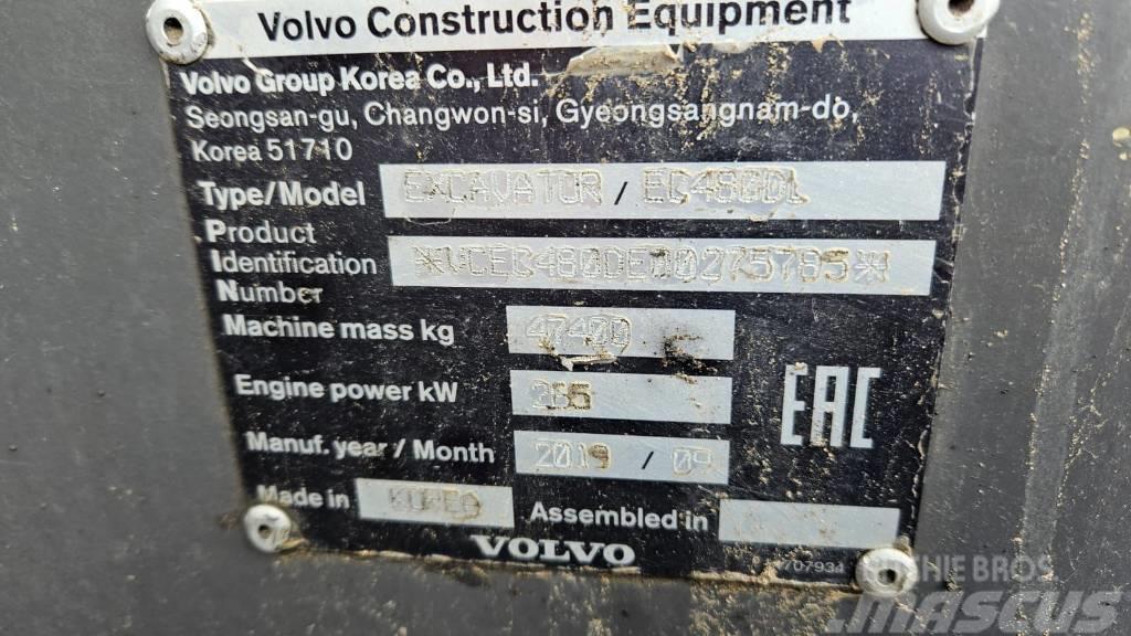 Volvo EC 480 D L Excavadoras de cadenas
