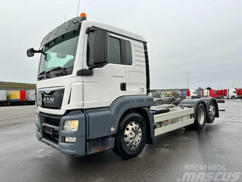 MAN TGS 26.440 6x2*4 Euro 6 Chassis ADR Camiones chasis