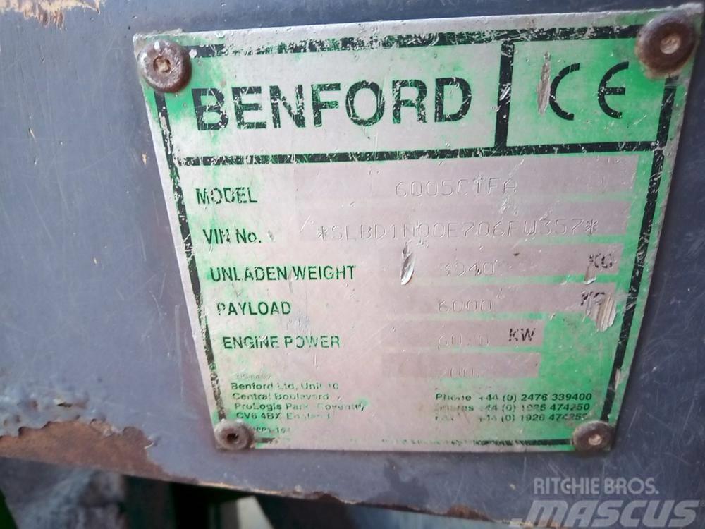 Benford Terex 6T derékcsuklós dömper Dúmpers articulados