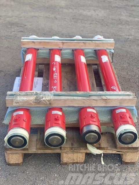 Bauer hydraulic cylinder complet 4 pcs Accesorios y repuestos para equipos de perforación