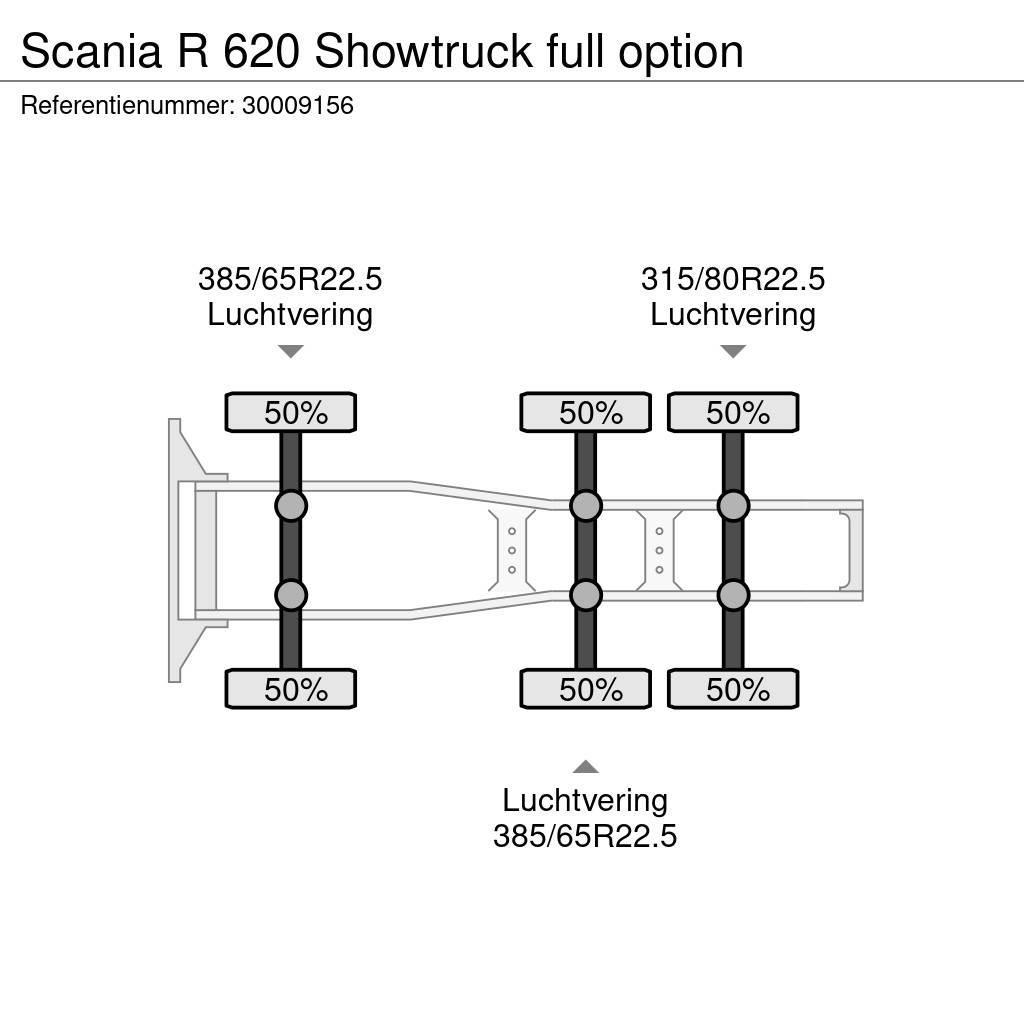 Scania R 620 Showtruck full option Cabezas tractoras