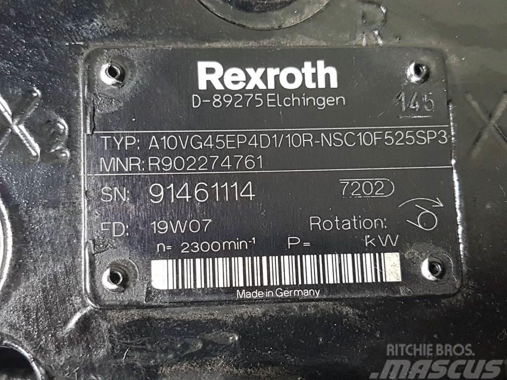 Rexroth A10VG45EP4D1/10R-Drive pump/Fahrpumpe/Rijpomp Hidráulicos
