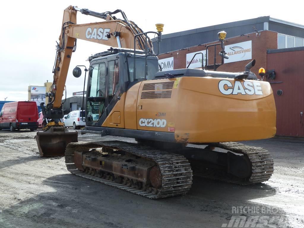 CASE CX210D Excavadoras de cadenas