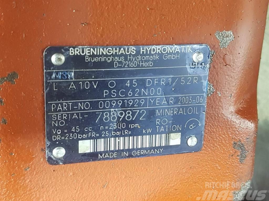 Brueninghaus Hydromatik L A10VO45DFR1/52R-R910991929-Load sensing pump Hidráulicos