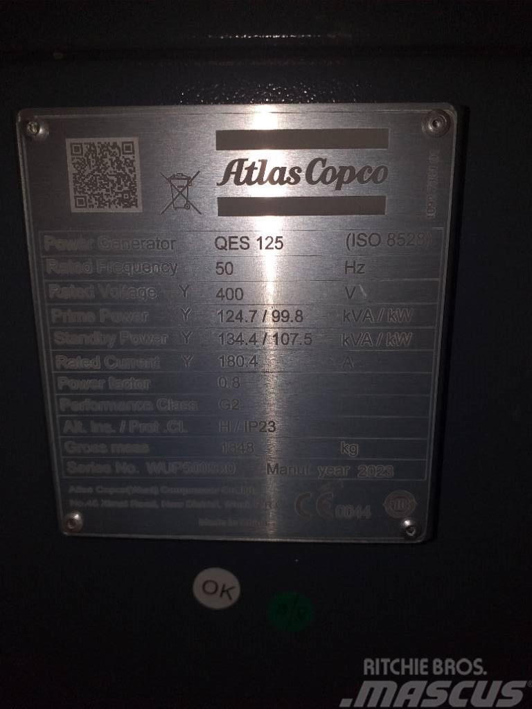 Atlas Copco QES125 Generadores diesel