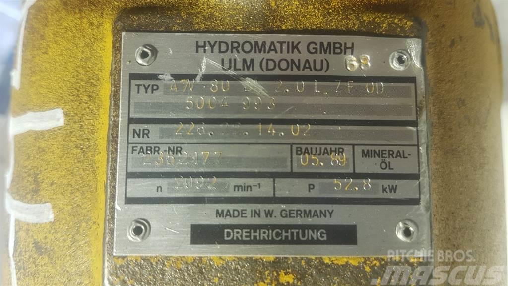 Hydromatik A7V80LV20LZF0D - Load sensing pump Hidráulicos