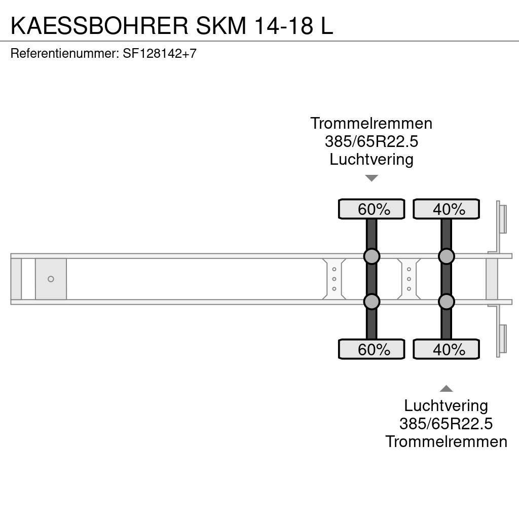 Kässbohrer SKM 14-18 L Semirremolques bañera
