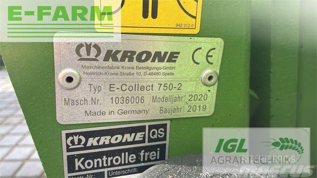 Krone easycollect 750-2 Otros equipos usados para la recolección de forraje