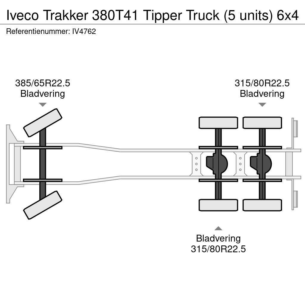 Iveco Trakker 380T41 Tipper Truck (5 units) Camiones bañeras basculantes o volquetes