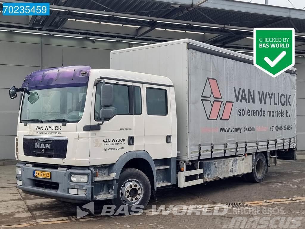 MAN TGM 15.250 4X2 15 tons NL-Truck Double cabin EEV Camiones caja cerrada