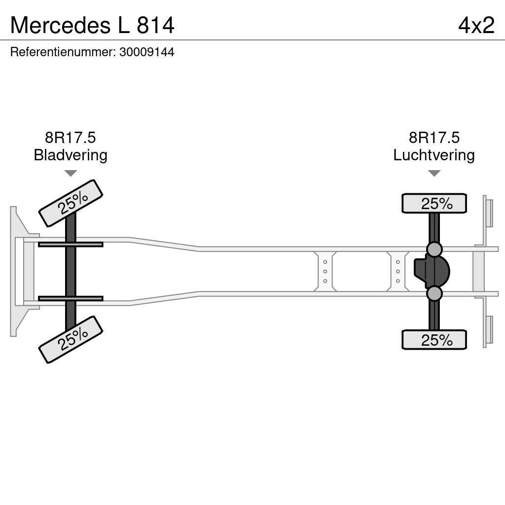 Mercedes-Benz L 814 Camiones chasis