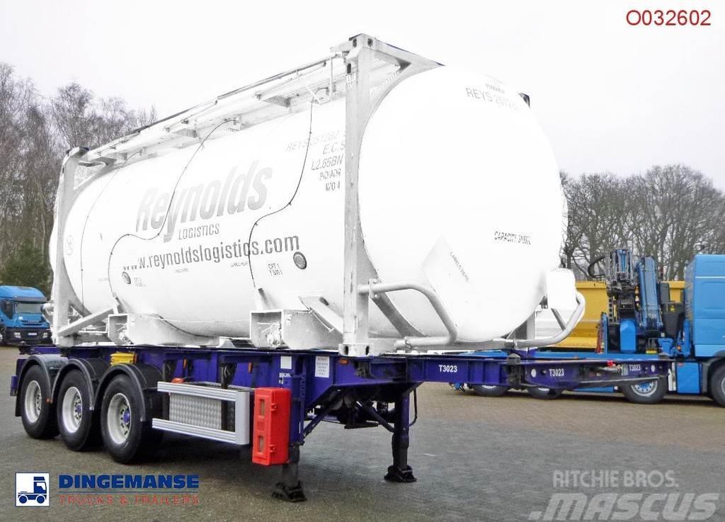  M & G 3-axle container trailer 20-30 ft Semirremolques portacontenedores