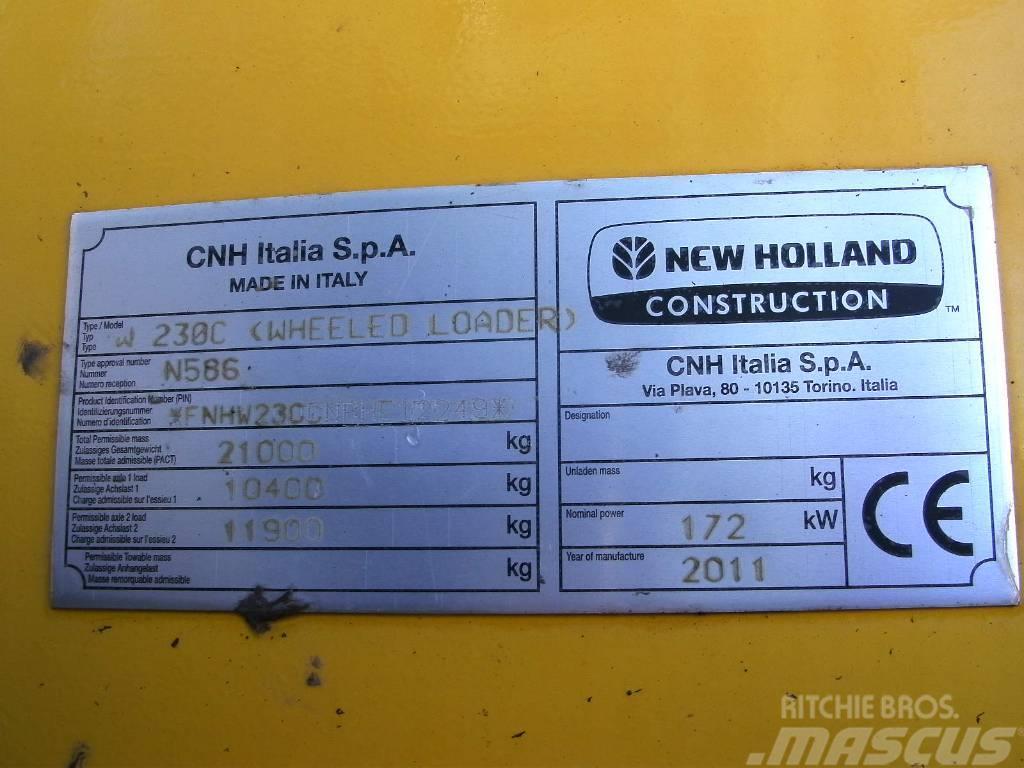 New Holland W 230 C Cargadoras sobre ruedas