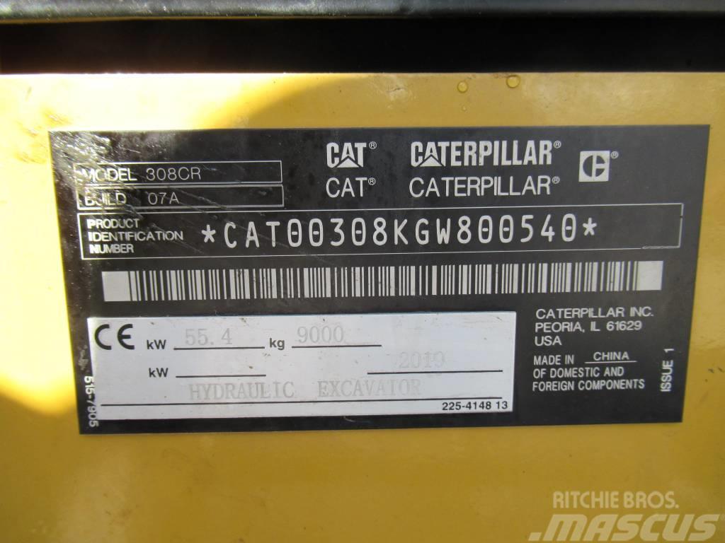 CAT 308CR Excavadoras 7t - 12t