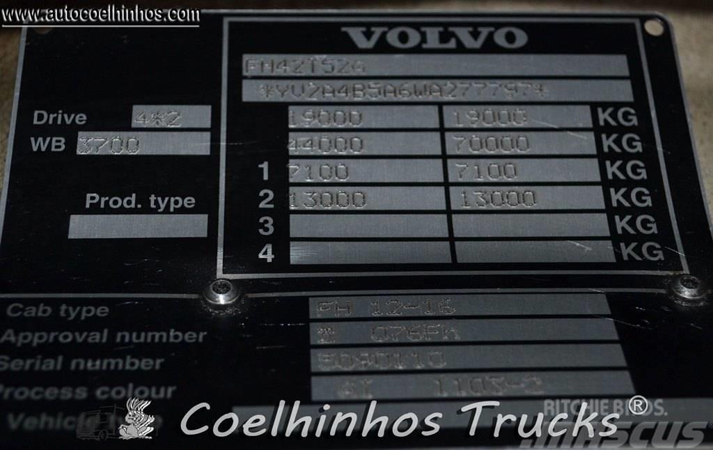 Volvo FH16 520  Globetrotter Cabezas tractoras