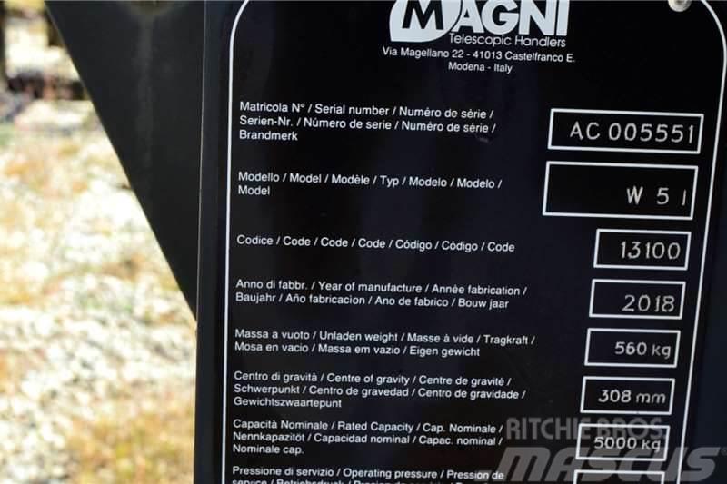 Magni 2018 New Magni 5 ton Winch Procesadoras de cultivos y unidades de almacenamiento / máquinas - Otros