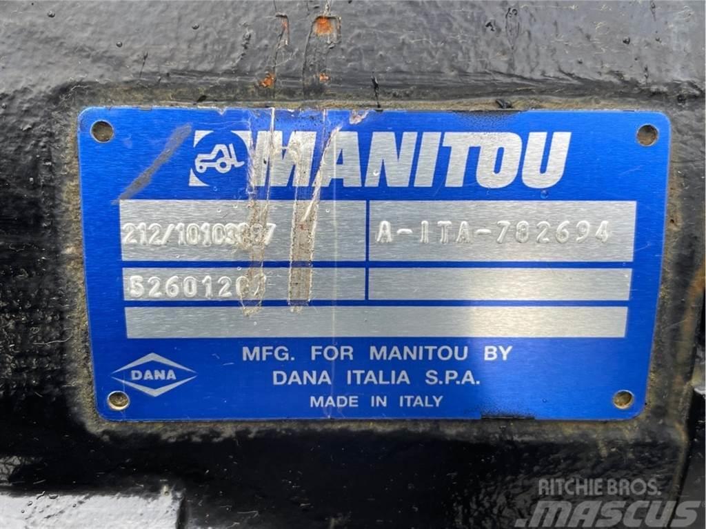 Manitou 52601207-Spicer Dana 212/10103807-Axle/Achse/As Ejes