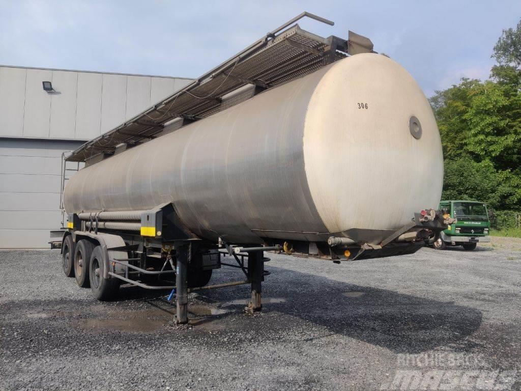 BSL CHEMICAL TANK IN STAINLESS STEEL - 29000 L - 5 UNI Semirremolques cisterna