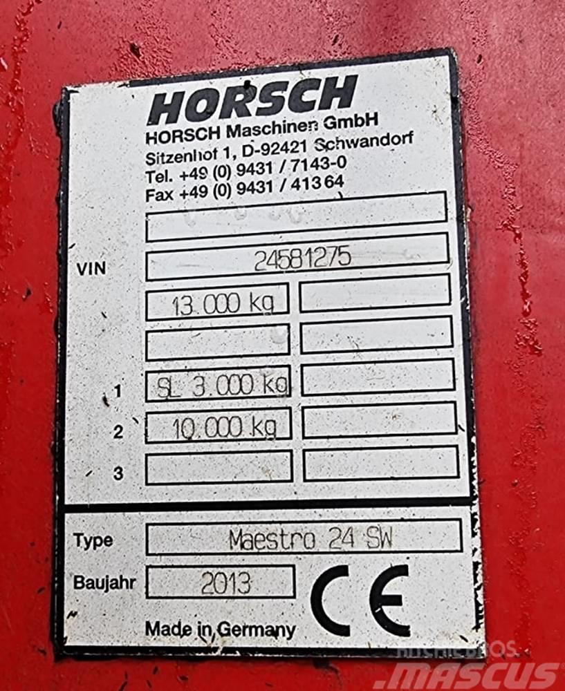 Horsch Maestro 24 SW Sembradoras combinadas