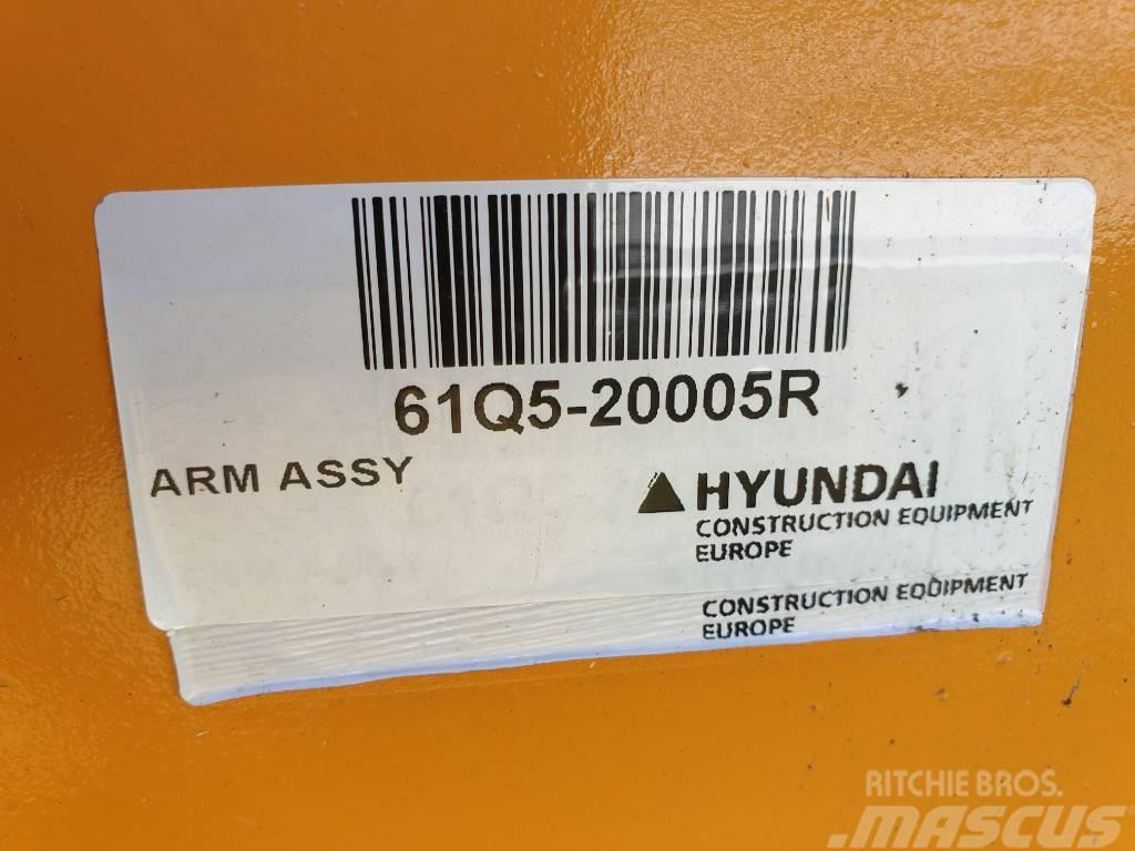 Hyundai Excavator Stick R160 Robex 160 Chasis y suspención