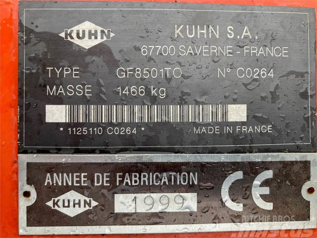Kuhn GF 8501 TO Rastrillos y henificadores
