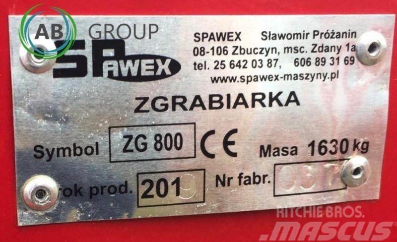 Spawex zgrabiarka Tajfun ZG-800 Rastrillos y henificadores