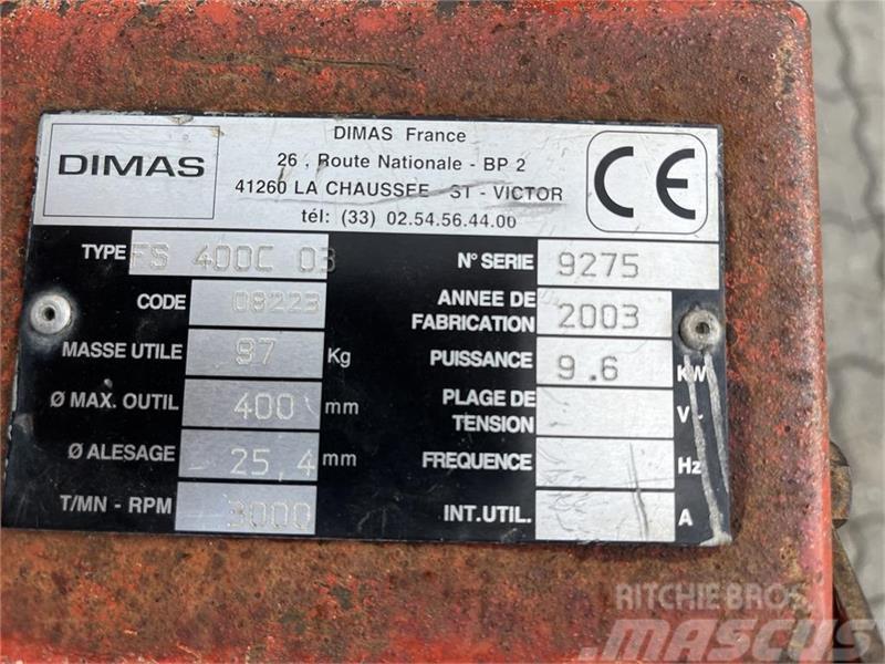 - - -  Dimas fs400c 03 skæremaskine Máquinas cortadoras de asfalto
