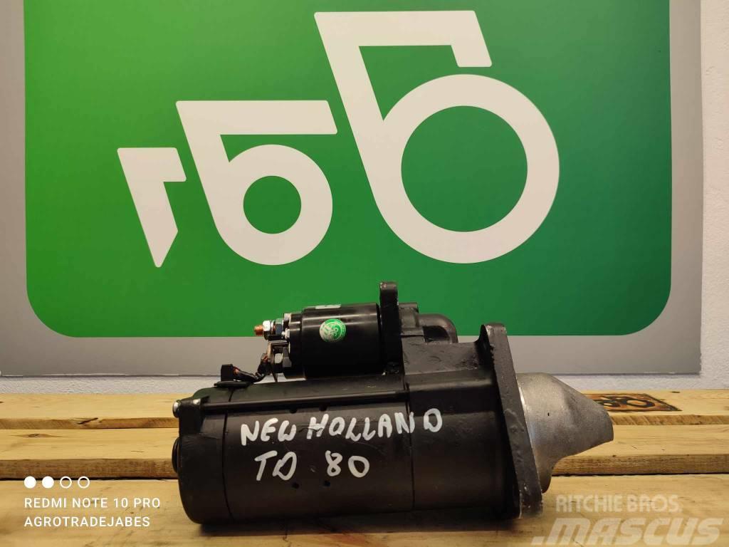 New Holland td80 starter Motores