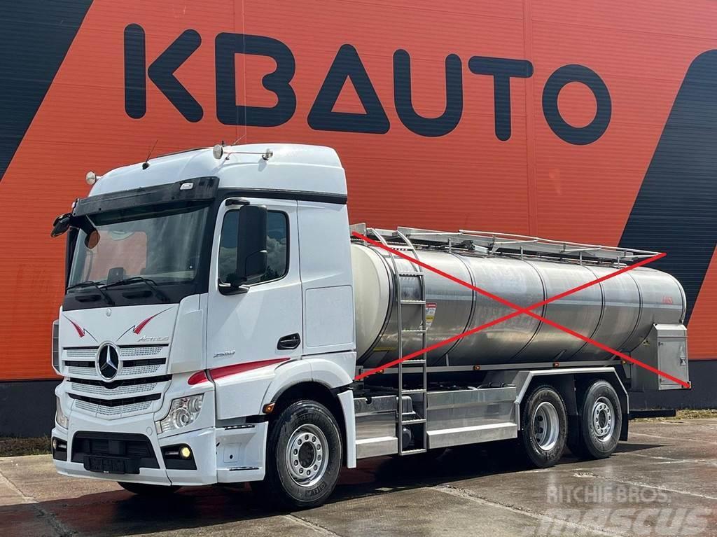Mercedes-Benz Actros 2558 6x2*4 FOR SALE AS CHASSIS ! / RETARDER Camiones chasis