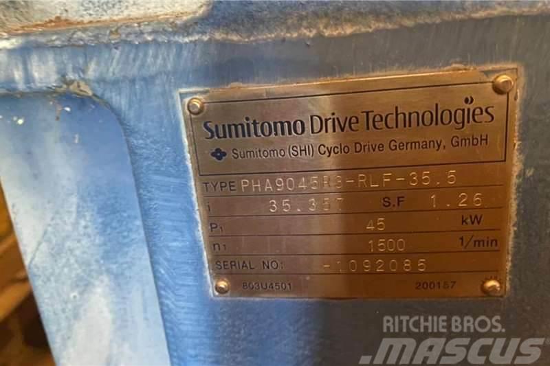 Sumitomo Industrial Gearbox 45kW Ratio 35.5 to 1 Otros camiones