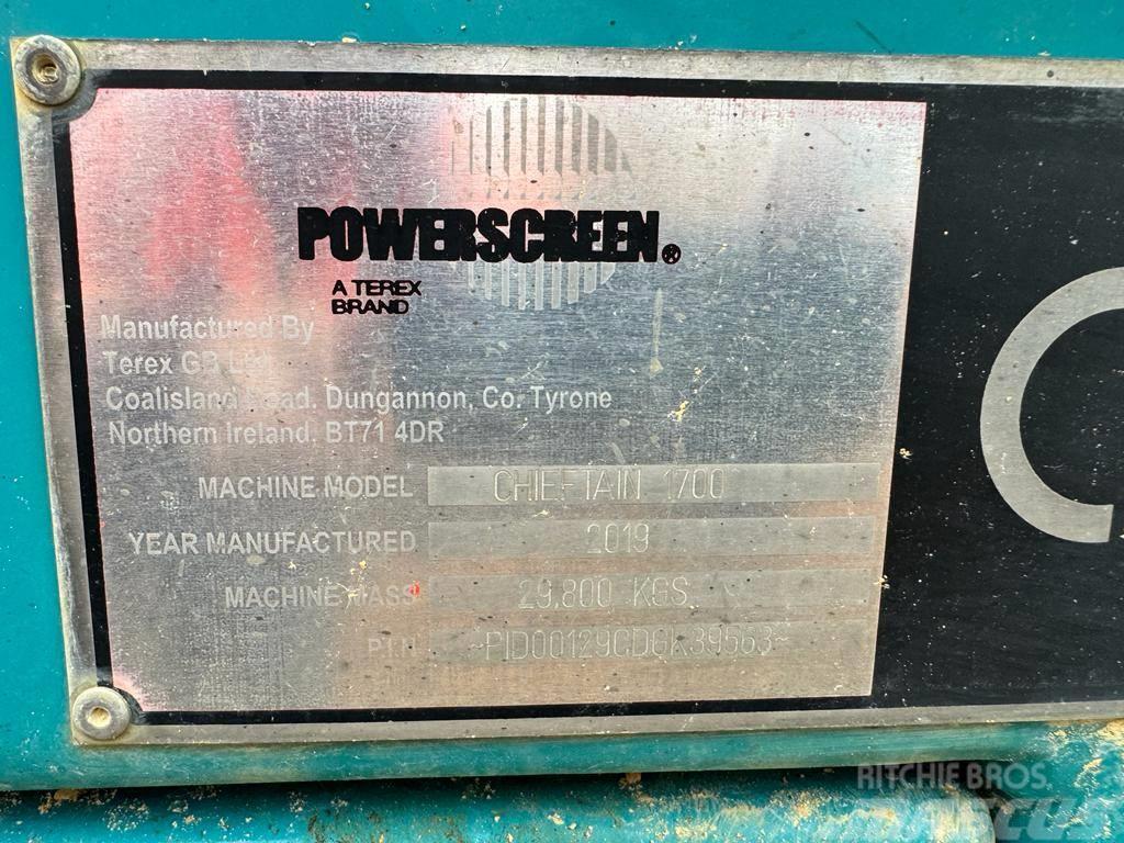 PowerScreen Chieftain 1700 Machacadoras