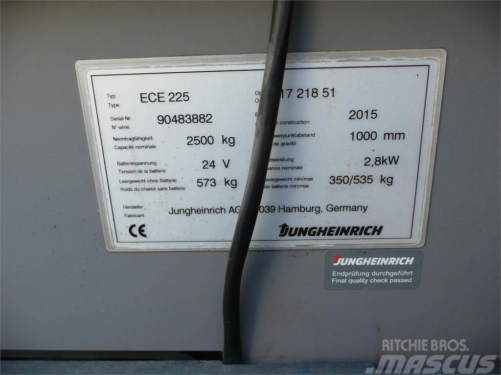 Jungheinrich ECE 225 2380x510mm Recogepedidos de baja altura