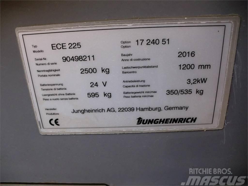 Jungheinrich ECE 225 2400x510mm Recogepedidos de baja altura