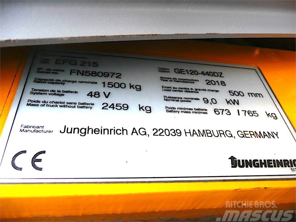 Jungheinrich EFG 215 440 DZ Carretillas de horquilla eléctrica