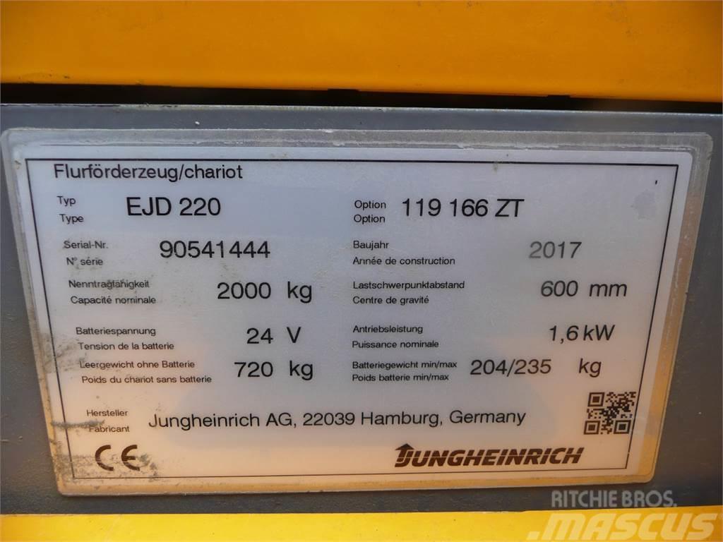 Jungheinrich EJD 220 166 ZT Li-ion Apiladores eléctricos autopropulsados