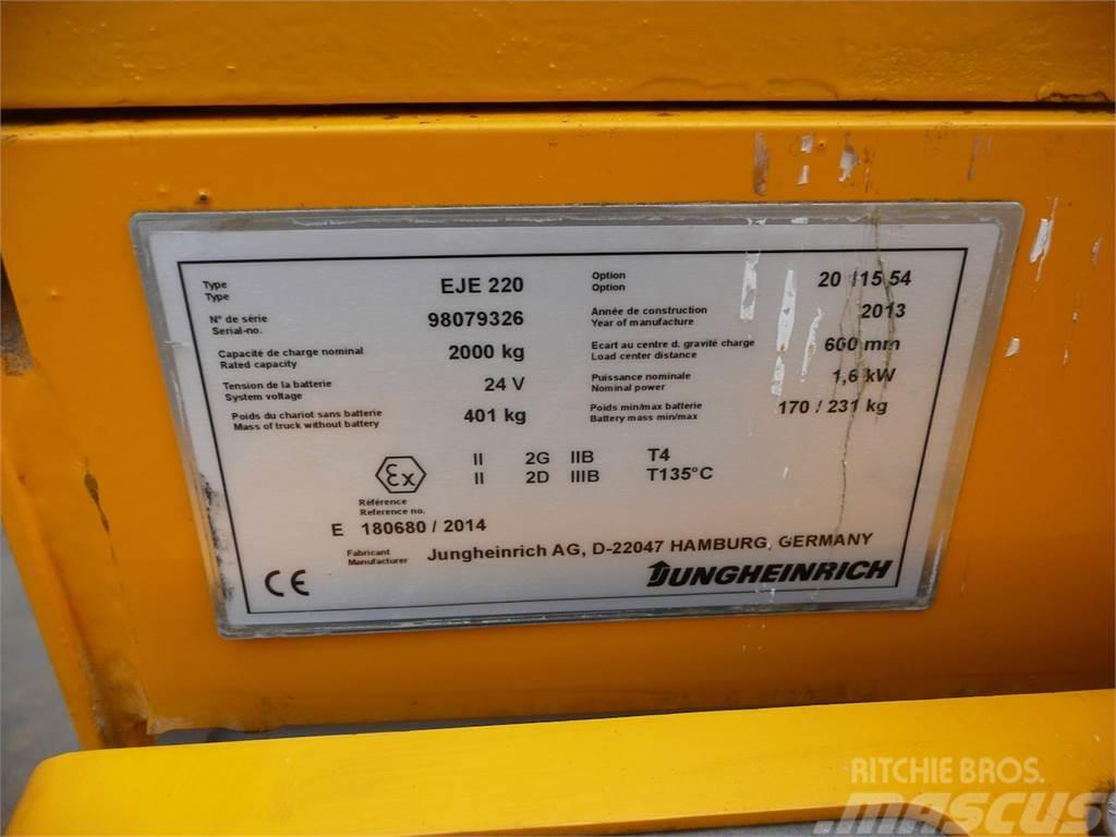 Jungheinrich EJE 220 EX Transpaletas Electricas