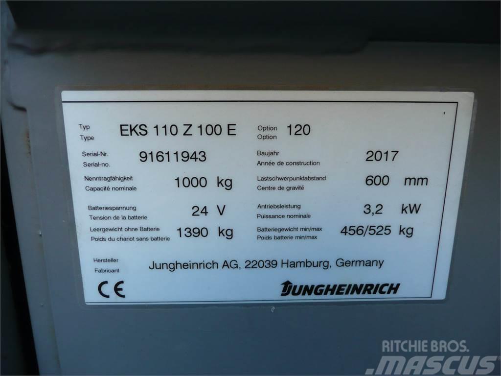 Jungheinrich EKS 110 Z 100 E Recogepedidos de gran altura
