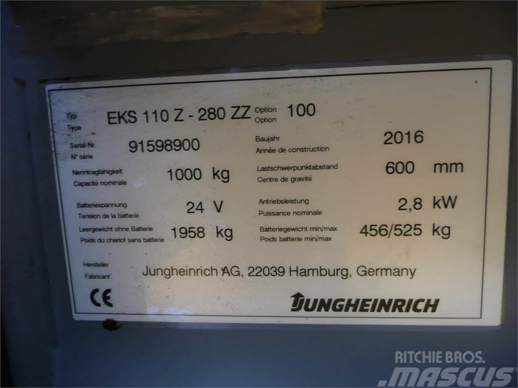 Jungheinrich EKS 110 Z 280 ZZ Recogepedidos de gran altura