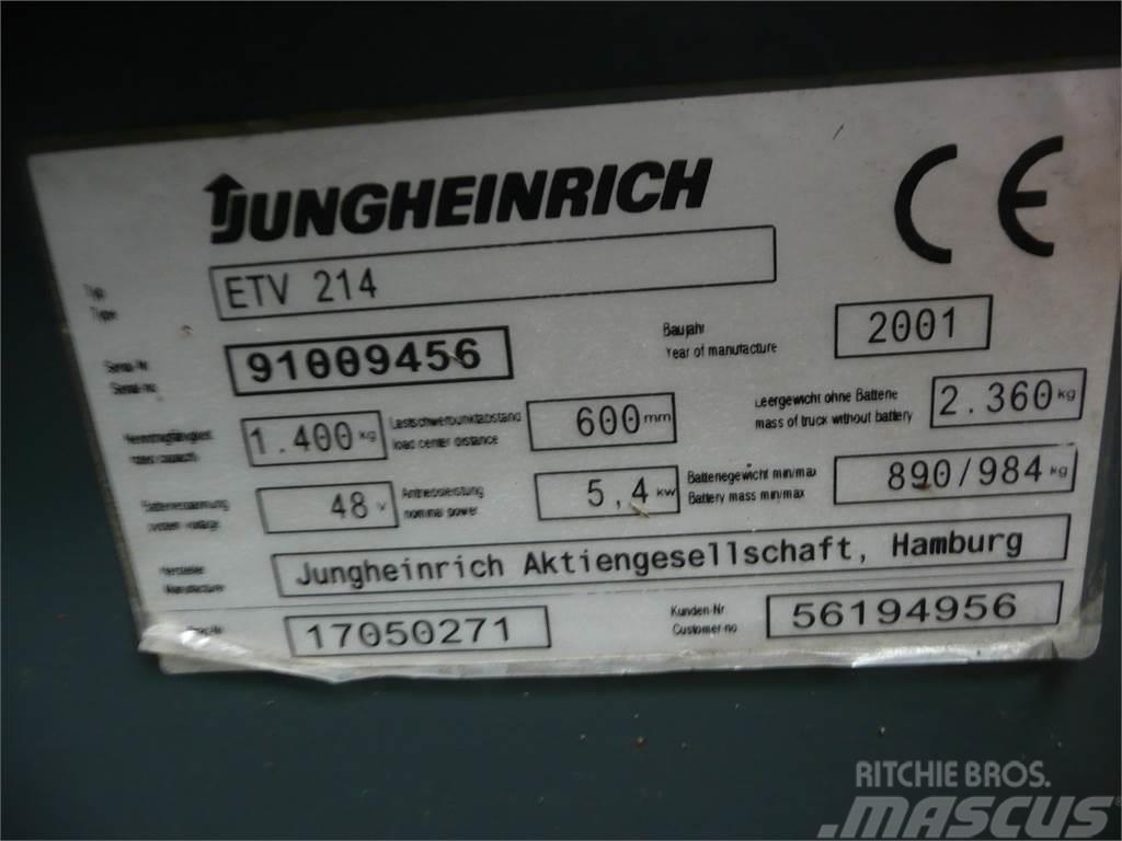 Jungheinrich ETV 214 600 DZ Carretillas retráctiles
