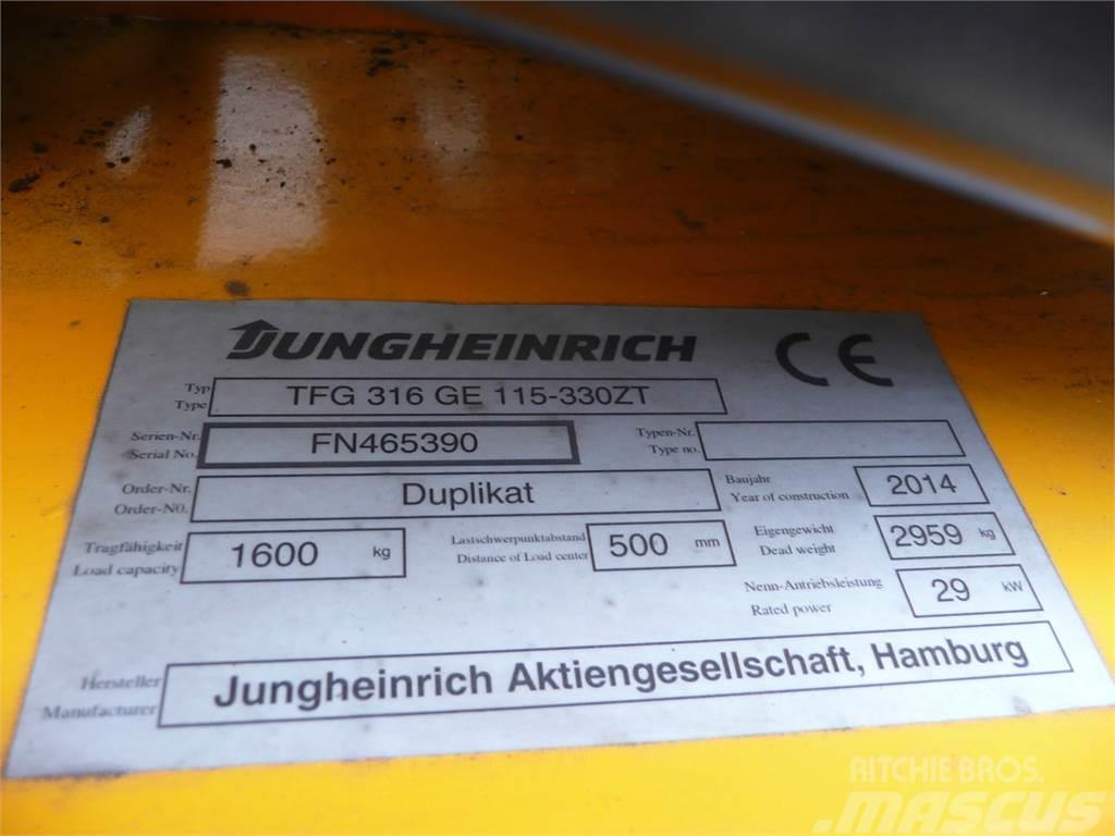 Jungheinrich TFG 316 330 ZT Carretillas LPG