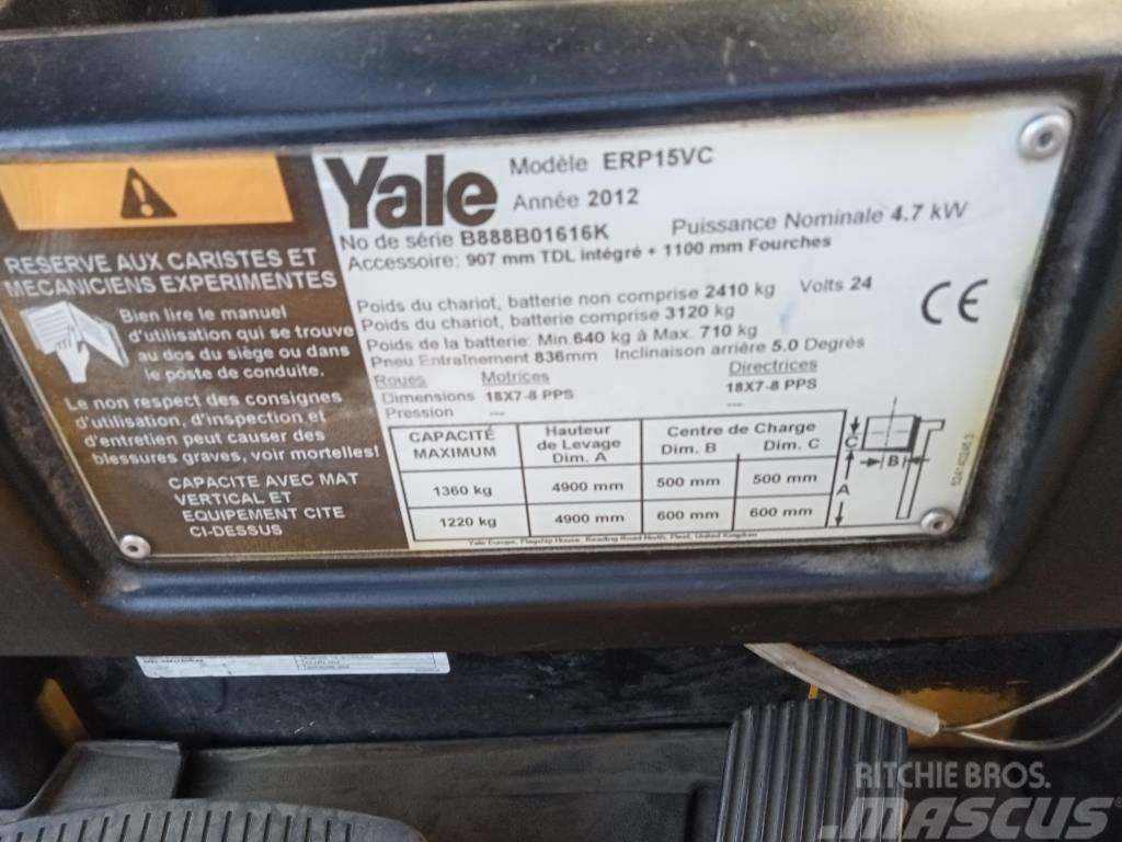 Yale ERP15VC Carretillas de horquilla eléctrica
