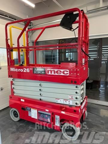 MEC Micro26 AC Electric Scissor Lift Plataformas tijera