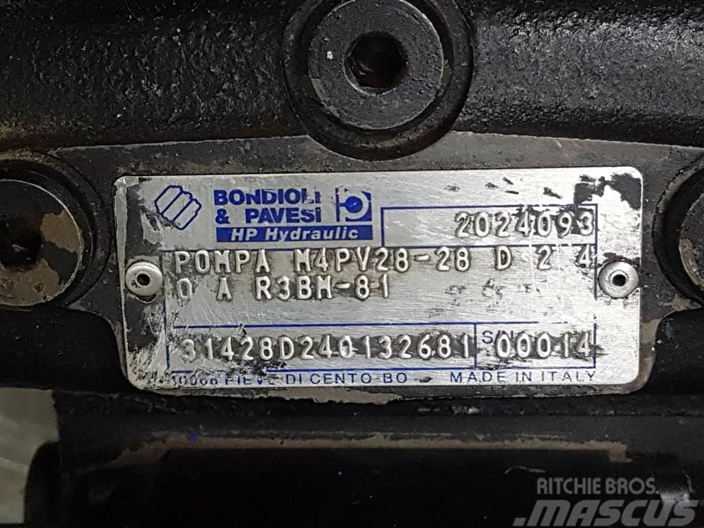 GiANT - Bondioli & Pavesi M4PV28-28-Drive pump repair Hidráulicos