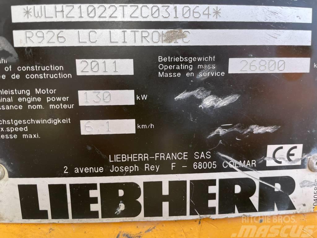 Liebherr R 926 LC Excavadoras de cadenas