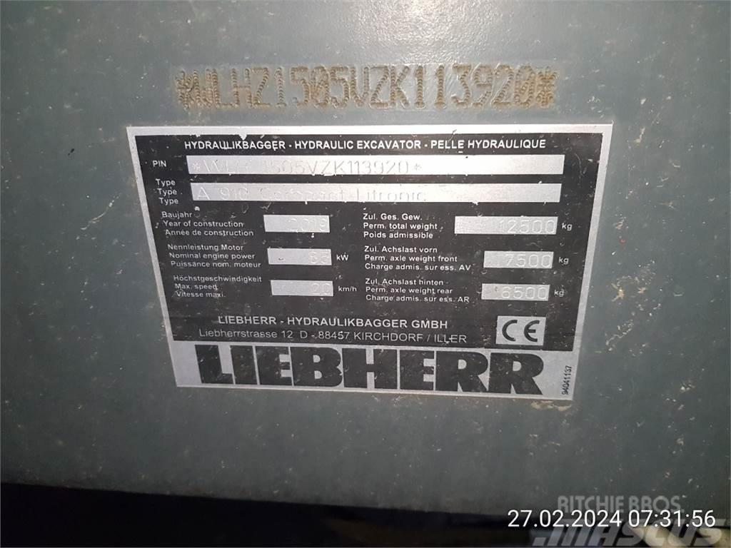 Liebherr A910compact Excavadoras de ruedas